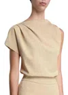 Chiara Boni Teruo Sugar Top In 128 Gold Desert In Neutral