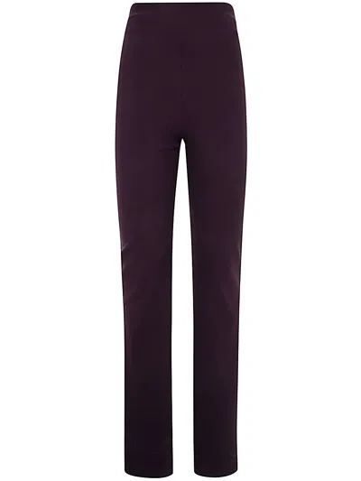 Chiara Boni Venusette Hw Trousers Jersey In Black