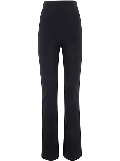 Chiara Boni Venusette Hw Trousers Jersey In Black
