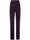 Chiara Boni Venusette Hw Trousers Jersey In Burgundy