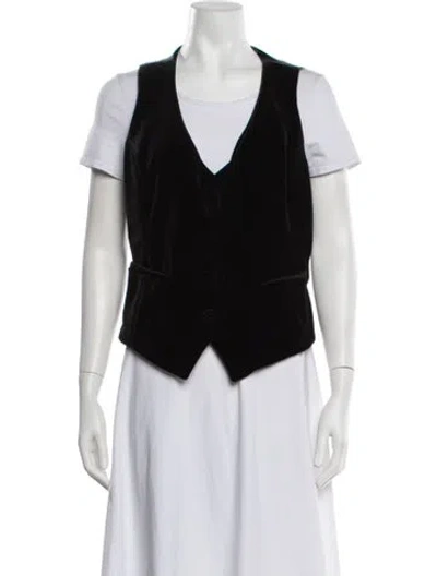 Pre-owned Chiara Boni Vest In Black