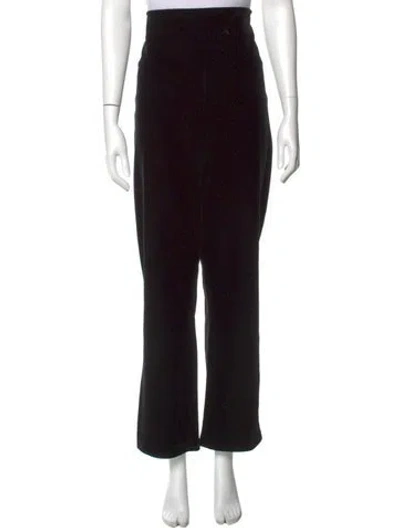 Pre-owned Chiara Boni Wide Leg Pants In Black