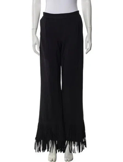 Pre-owned Chiara Boni Wide Leg Pants In Blue