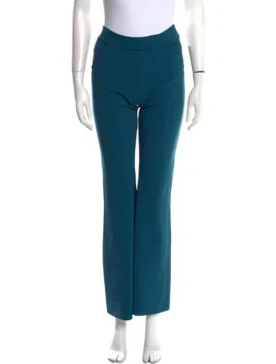 Pre-owned Chiara Boni Wide Leg Pants In Blue