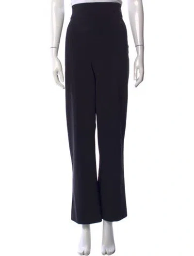 Pre-owned Chiara Boni Wide Leg Pants In Blue