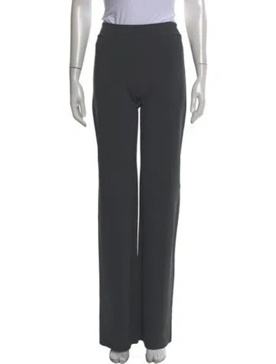 Pre-owned Chiara Boni Wide Leg Pants In Gray
