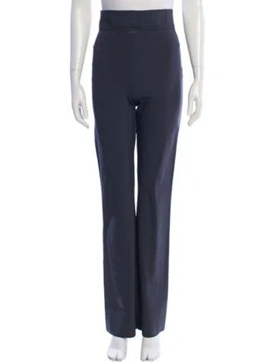 Pre-owned Chiara Boni Wide Leg Pants In Gray