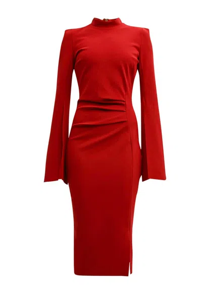 Chiara Boni Women's La Petite Robe Nefeli Dress In Passion In Red