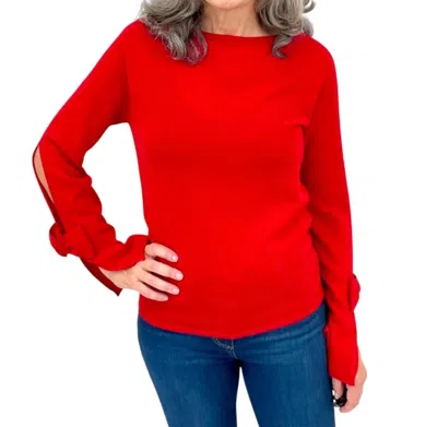 Chiara Boni Women's Ryzen Mix Sweater In Passion In Red