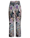 Chiara Bruni Woman Pants Lilac Size 14 Polyester, Elastane In Multi