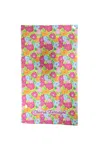 Chiara Ferragni - 1027 Beach Towel Fantasy Print Yellow 231v7a43024934 In Multi