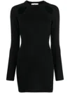Chiara Ferragni Dress With Cut-out Design And Ribbed Cuffs