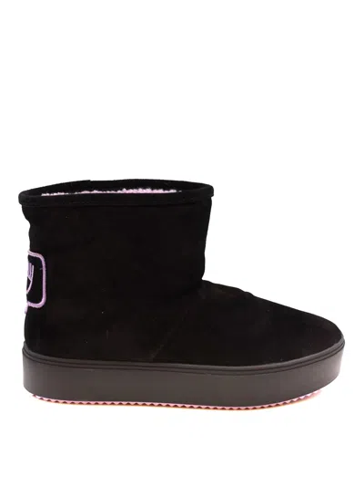 Chiara Ferragni Ankle Boots In Black