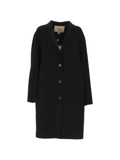 Chiara Ferragni Atena Single-breasted Coat In Black