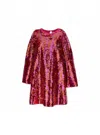 Chiara Ferragni Cf Zebra Sequin Dress In Red