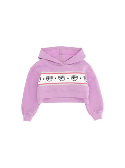 Chiara Ferragni Kids' Baby Girl Sweatshirt  510609_0250_lilla In Purple