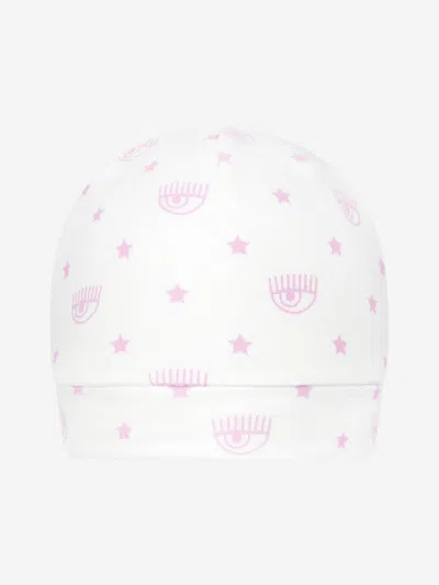 Chiara Ferragni Baby Girls Hat 9 Mths Pink