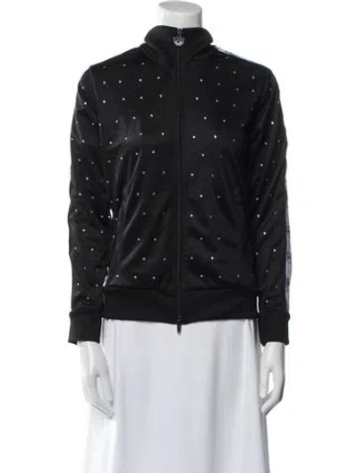 Pre-owned Chiara Ferragni Bomber Jacket In Black