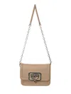 Chiara Ferragni Brown Shoulder Bag In Brown