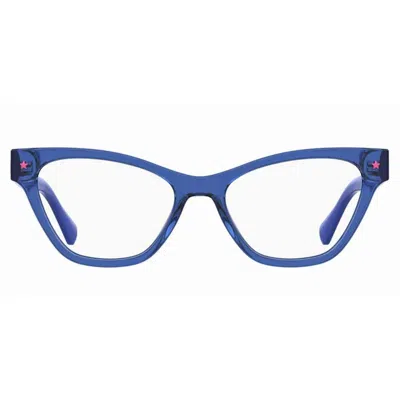 Chiara Ferragni Cat-eye Frame Glasses In Pjp/17 Blue