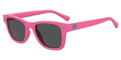 Chiara Ferragni Cf 1006/s 35j/ir Women's Sunglasses Pink Size 50