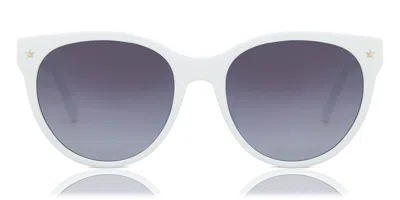 Chiara Ferragni Cf 1007/s Vk6/9o Occhiali Da Sole Bianchi Per Donna In White