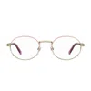 Chiara Ferragni Cf 1024 Eyr/20 Gold Pink Glasses
