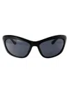 Chiara Ferragni Black Acetate Sunglasses In 807ir Black
