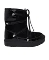 Chiara Ferragni 'cf' Snow Boots In Black Pvc Blend In Black