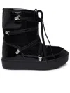 Chiara Ferragni 'cf' Snow Boots In Black Pvc Blend