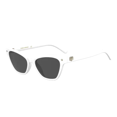 Chiara Ferragni Cf1020/s Sunglasses In White