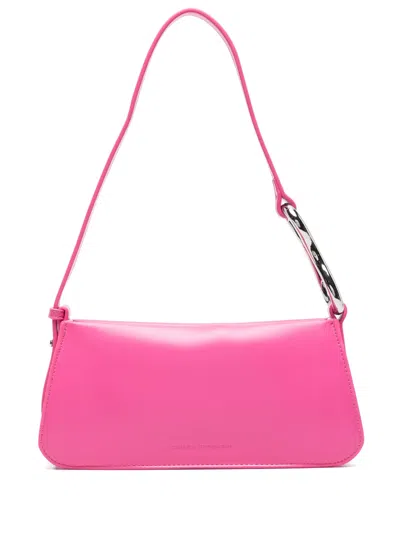 Chiara Ferragni Cfloop Hardware-detail Shoulder Bag In Pink