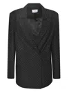 Chiara Ferragni Chic Mini Jacket For Women In Black