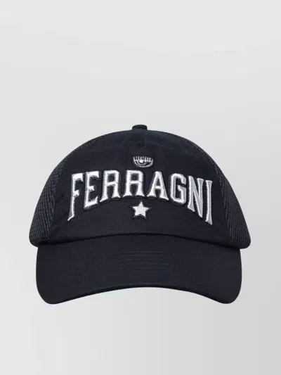 Chiara Ferragni Hat In Black Cotton Blend
