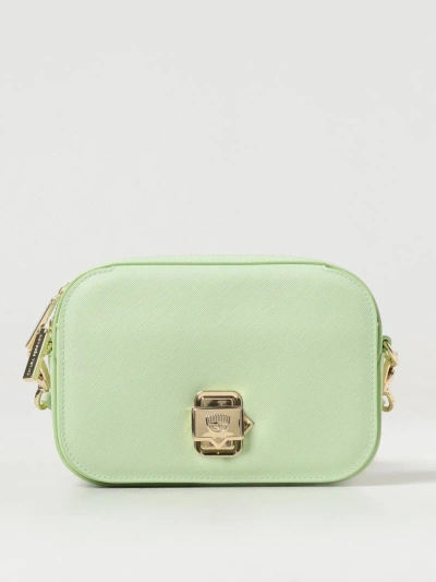 Chiara Ferragni Crossbody Bags  Woman Colour Green