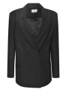 Chiara Ferragni Chic Mini Jacket For Women In Black