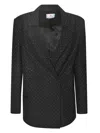 Chiara Ferragni Chic Mini Jacket For Women In Black