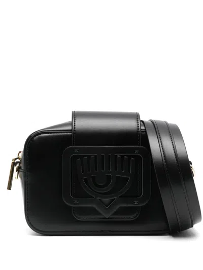 Chiara Ferragni Edge Eyelike, Sketch 05 Bags Shiny Calf In Black