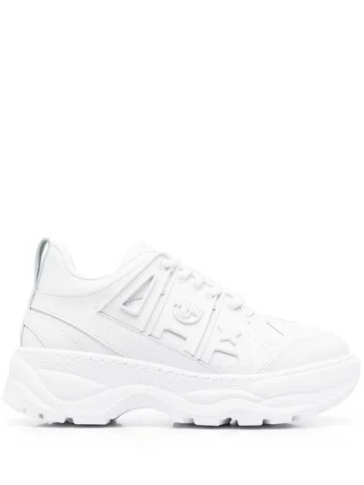 Chiara Ferragni Eye Fly Sneakers Shoes In White