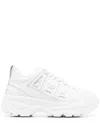 Chiara Ferragni Chunky Sole Sneakers Pull Tab In White