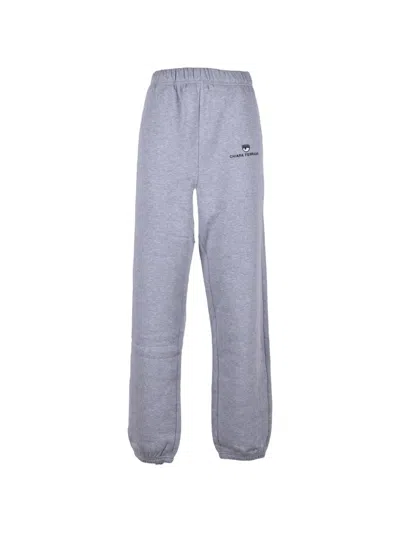 Chiara Ferragni Eye Icon Track Pants In Blue