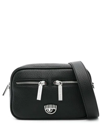 Chiara Ferragni Eye Star Cross Body Bag In 黑色
