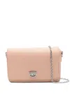 Chiara Ferragni Eye Star Cross Body Bag In Rosa