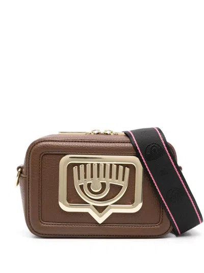 Chiara Ferragni Eyelike Buckle, Sketch 05 Bags Grainy In Brown