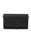 Chiara Ferragni Eyelike Crossbody Bag In Black