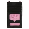 Chiara Ferragni Eyelike Iphone Case Bag In Black