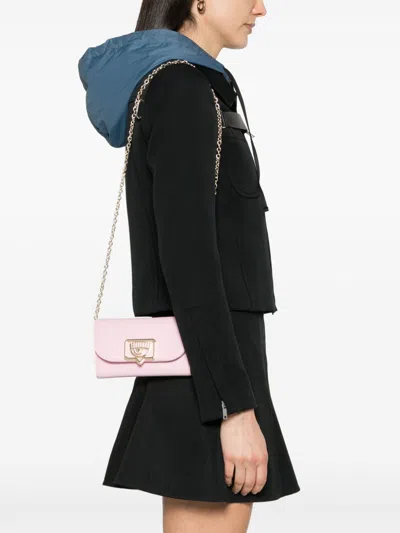 Chiara Ferragni Eyelike-motif Cross Body Bag In Pink