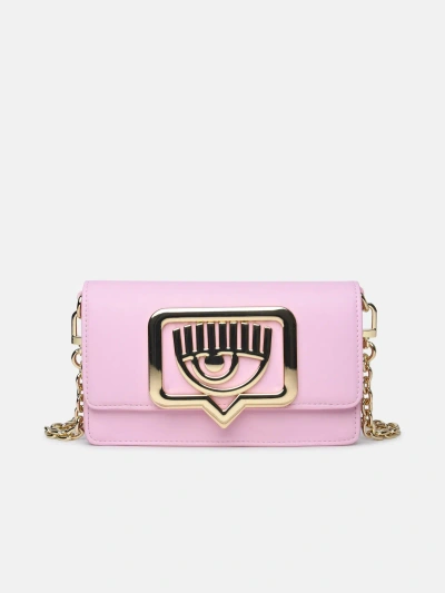 Chiara Ferragni 'eyelike' Pink Polyester Crossbody Bag
