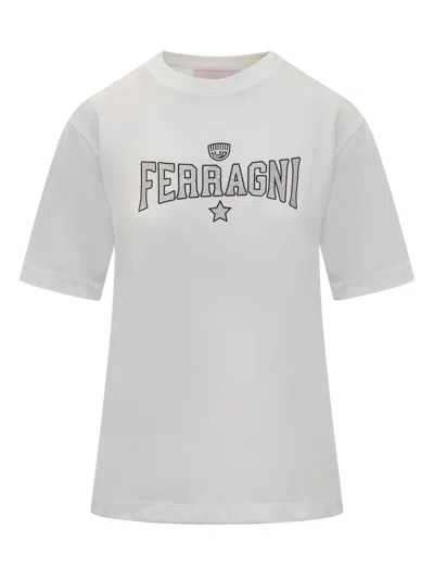 Chiara Ferragni Ferragni 610 T-shirt In White