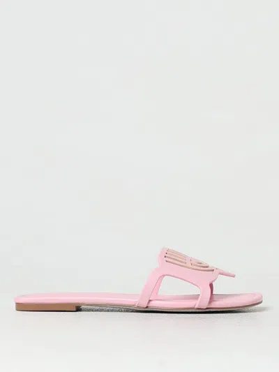 Chiara Ferragni Flat Sandals  Woman Colour Pink